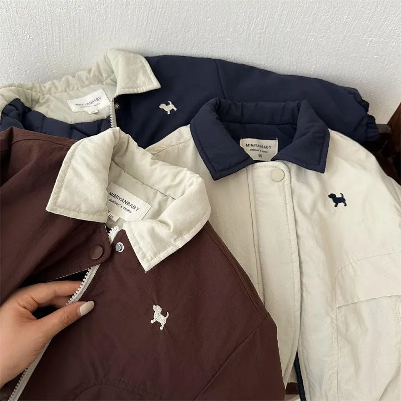 INSTOCK-Children's cotton clothes 2024 autumn and winter boys and
