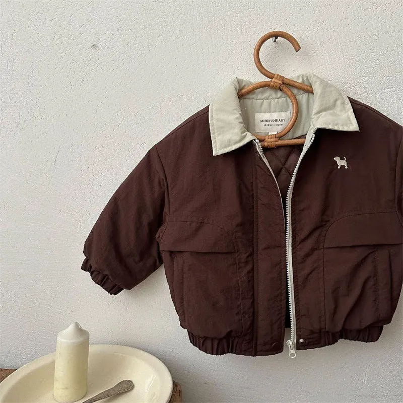 INSTOCK-Children's cotton clothes 2024 autumn and winter boys and