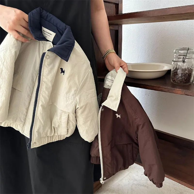 INSTOCK-Children's cotton clothes 2024 autumn and winter boys and