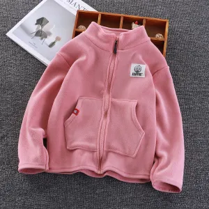 INSTOCK-stand-up collar jacket girls