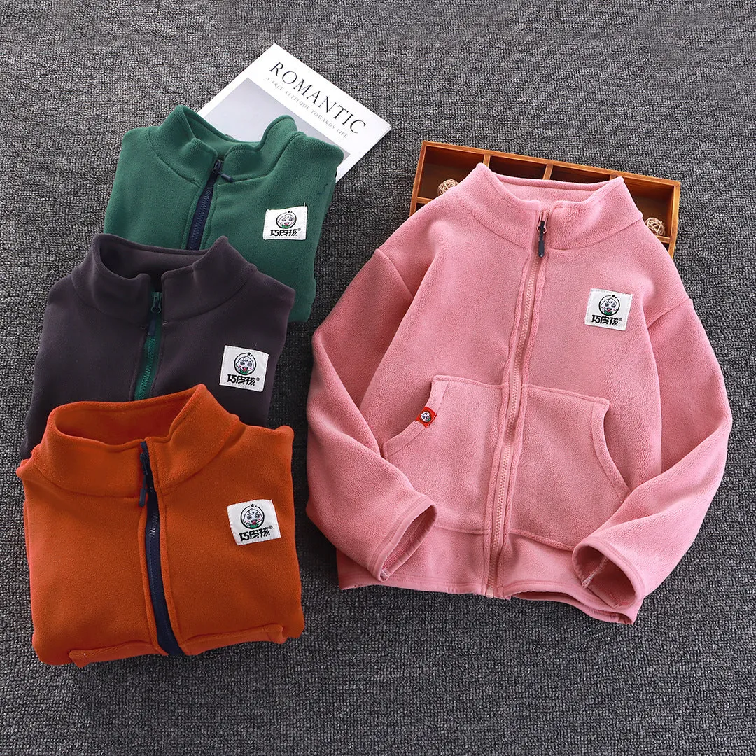 INSTOCK-stand-up collar jacket girls