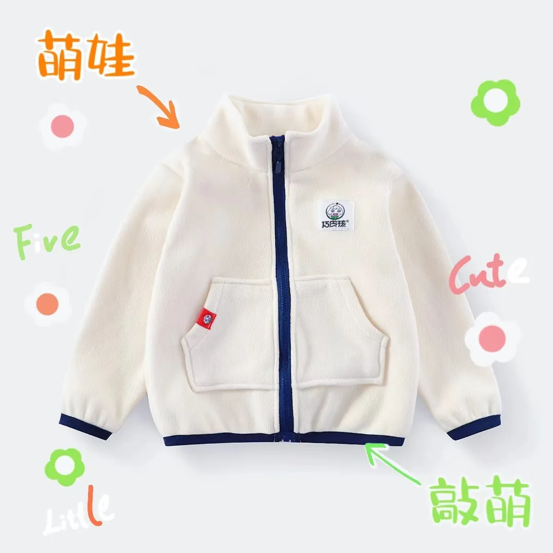 INSTOCK-stand-up collar jacket girls