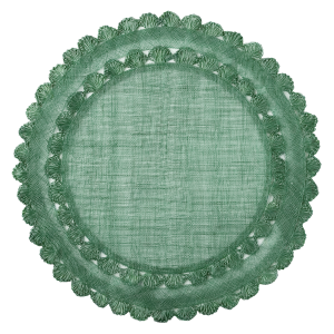 Isadora Placemat Evergreen