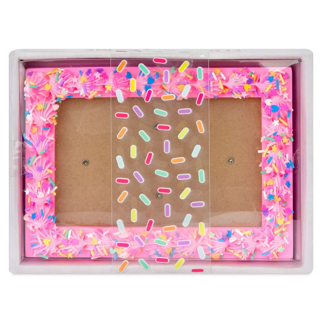 Iscream Frosted Picture Frame