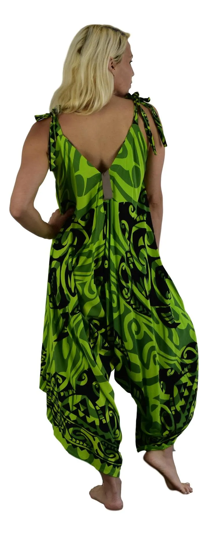 Island Style - Bali Jumper - Tattoo Turtle Trio - Lime / Green / Black