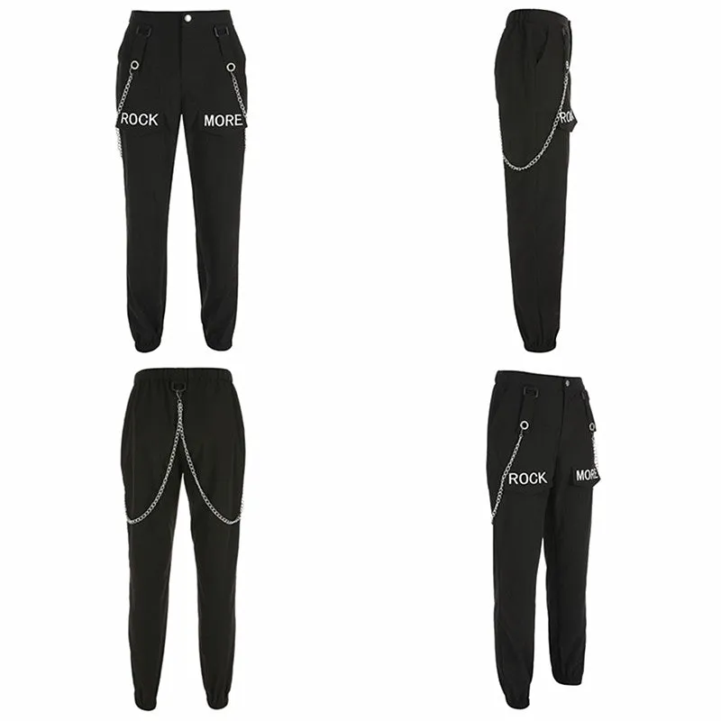 [@itsjaylamarie] "ROCK MORE CHAIN ACCESSORIES" SLING TROUSERS K031503REVIEW