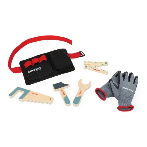 Janod Brico'Kids Toolbelt & Gloves