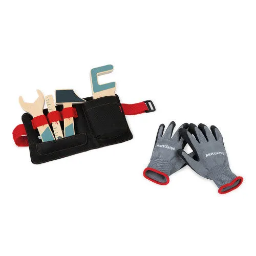 Janod Brico'Kids Toolbelt & Gloves