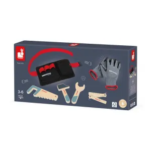 Janod Brico'Kids Toolbelt & Gloves