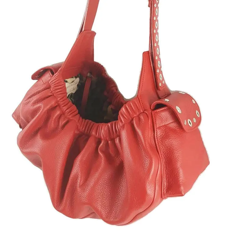 Jaxon Leather Holiday Dog Sling Carrier
