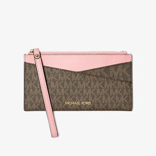 Jet Set Medium Logo Crossover Wristlet