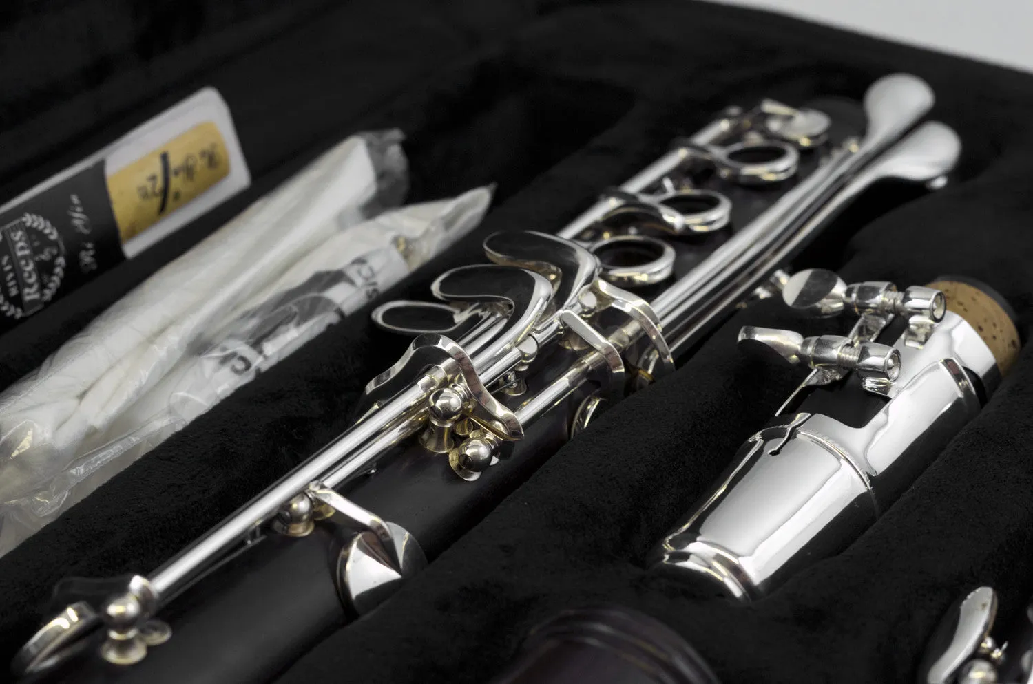John Packer JP321 Step-Up Bb Clarinet w/Case, Silver Keys
