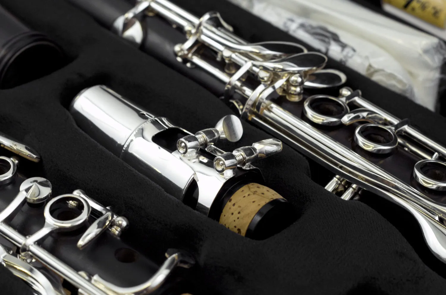 John Packer JP321 Step-Up Bb Clarinet w/Case, Silver Keys