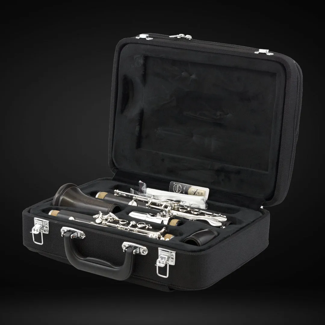 John Packer JP321 Step-Up Bb Clarinet w/Case, Silver Keys
