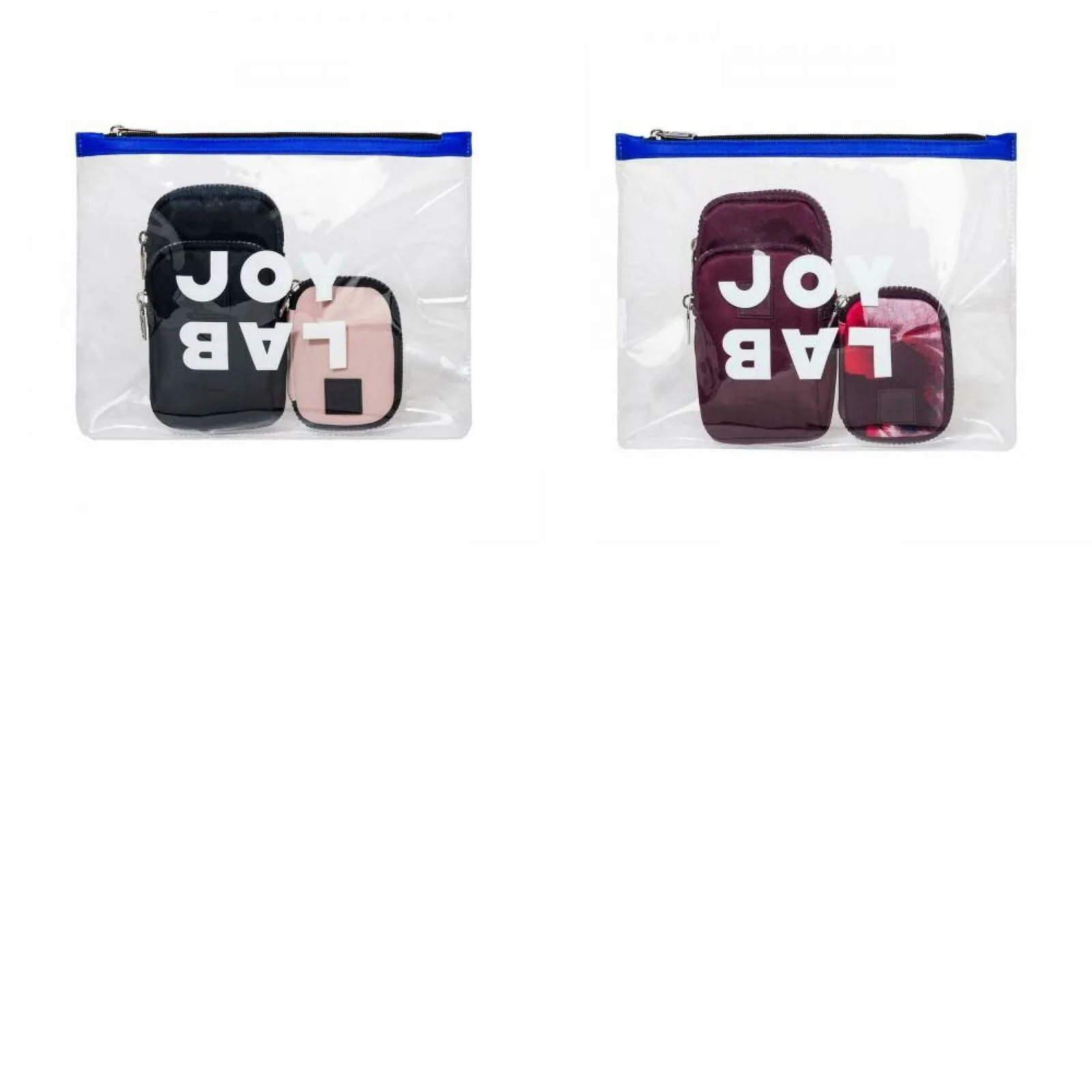 JoyLab Zip Closure Wristlet and Small ID Case Combo Pack