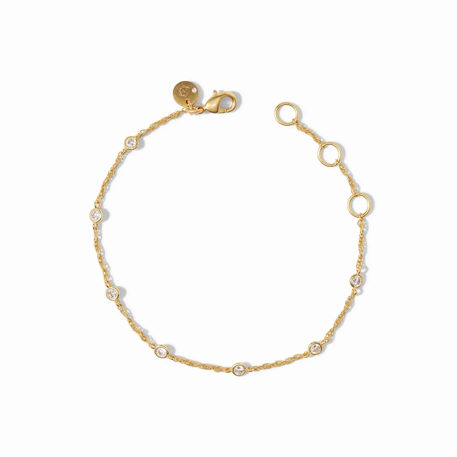 Julie Vos - Celeste Delicate Bracelet - Cubic Zirconia