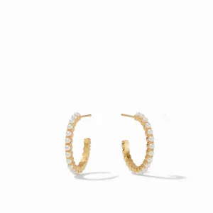 Juliet Pearl Hoop-Small