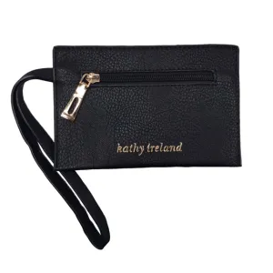 Kathy Ireland Black Purse wristlet