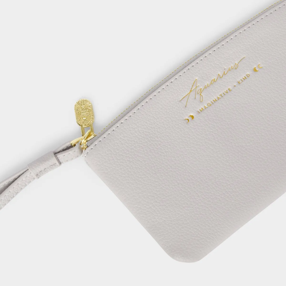Katie Loxton Zodiac Wristlet Pouch - Aquarius