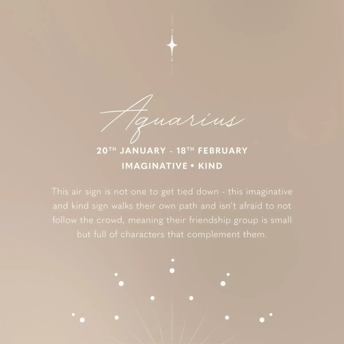 Katie Loxton Zodiac Wristlet Pouch - Aquarius