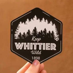 Keep Whittier Wild Stickers - CLEARANCE