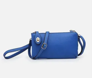 Kendall Crossbody Wristlet with Twist Lock Closure