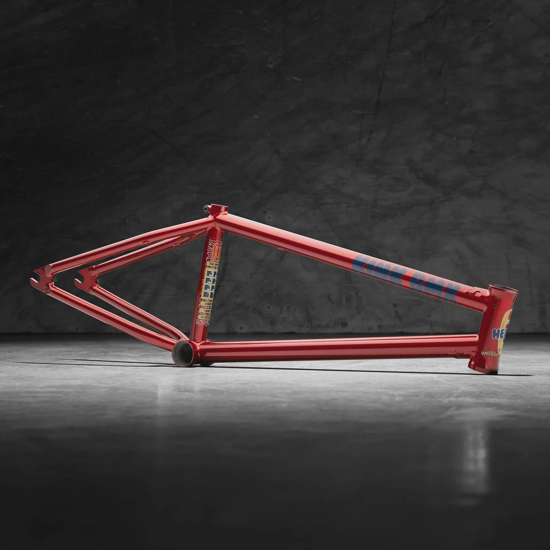 KINK WILLIAMS FRAME 21" GLOSS FIREBALL RED