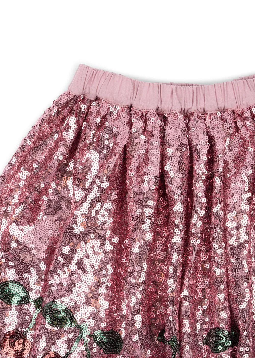Konges Slojd Starla Sequin Skirt - Blush