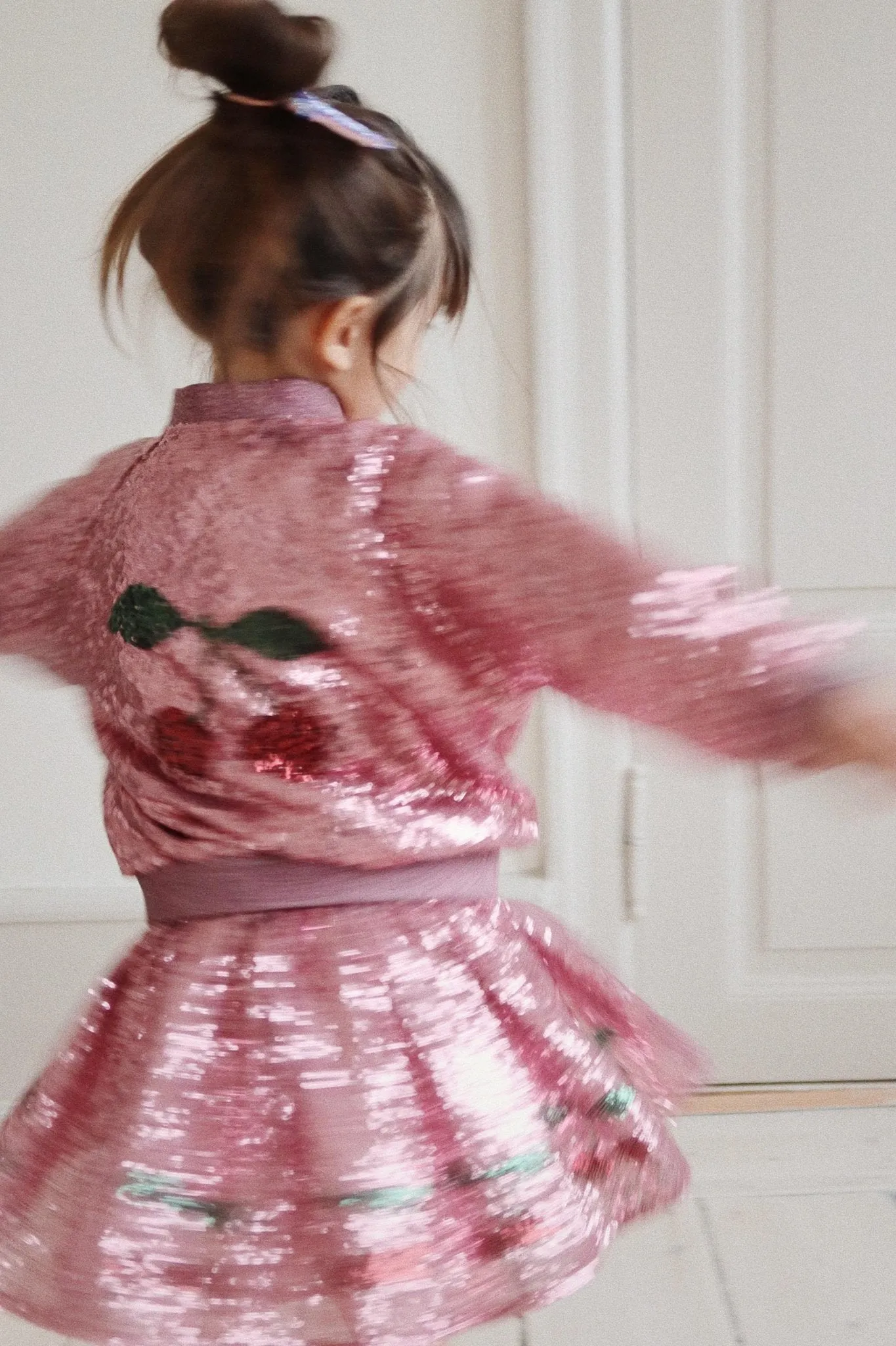Konges Slojd Starla Sequin Skirt - Blush