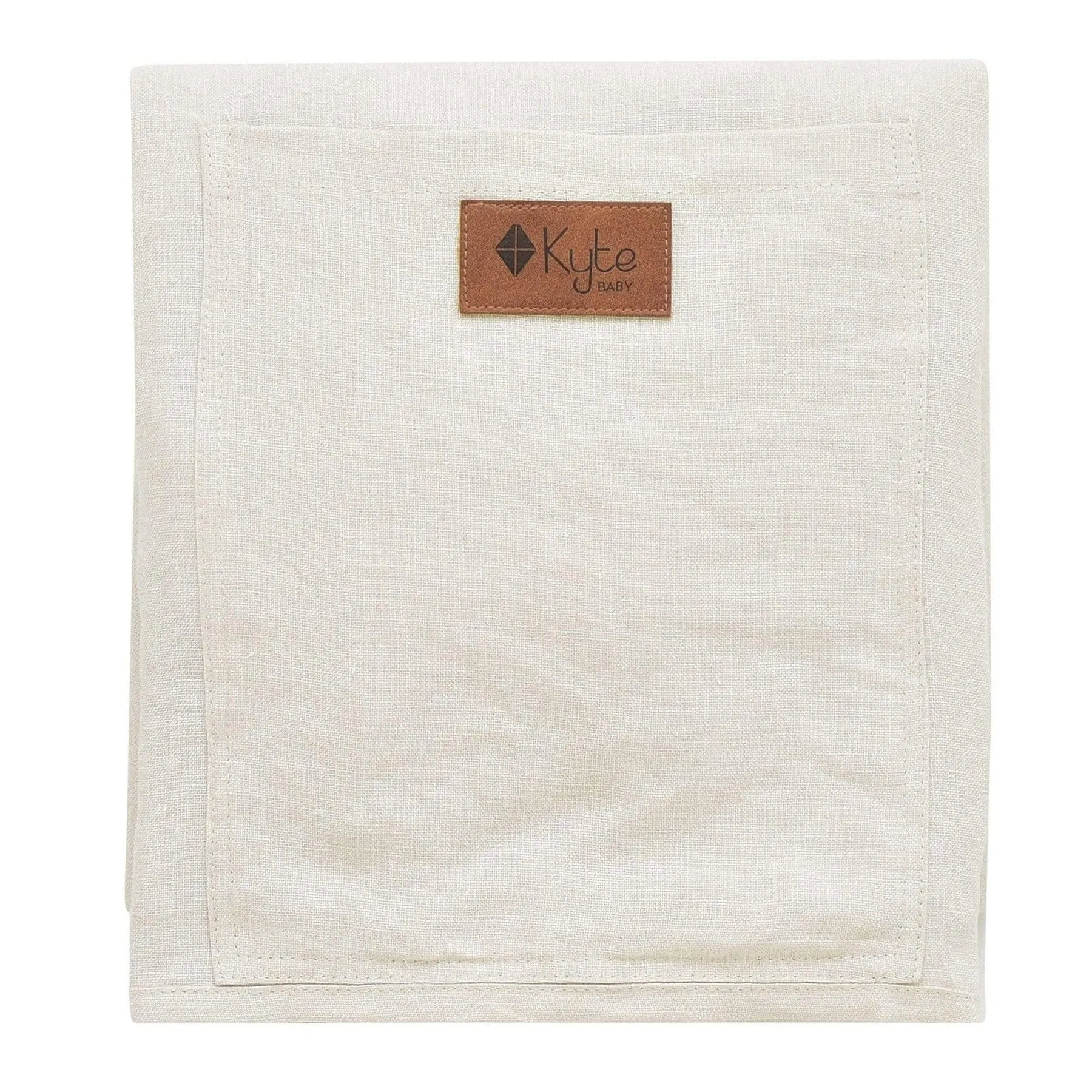 Kyte Baby Ring Sling | Flax with Rose Gold Ring