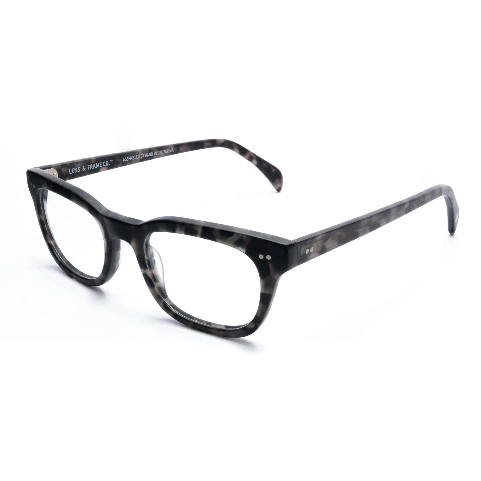 L&F &1 |  Reading Glasses | Matte Grey Tortoise