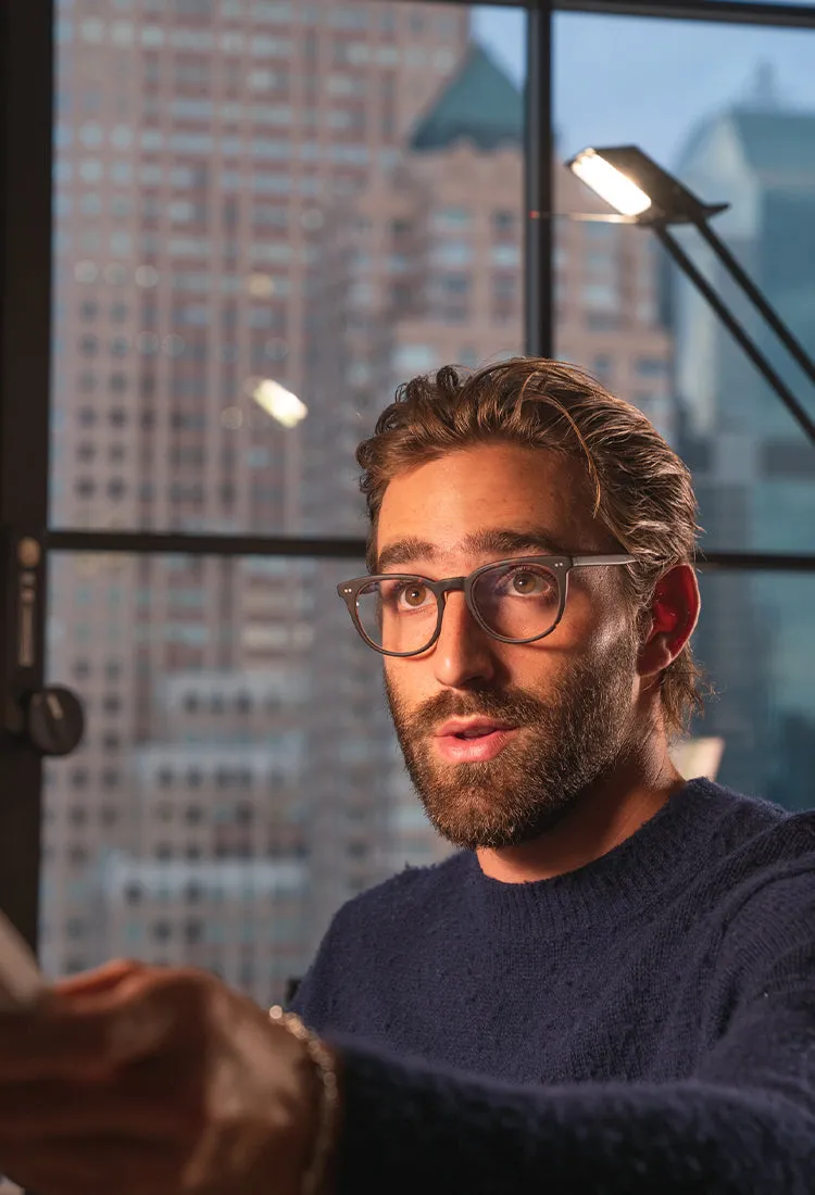 L&F &4 | Prescription Eyeglasses | Matte Tortoise