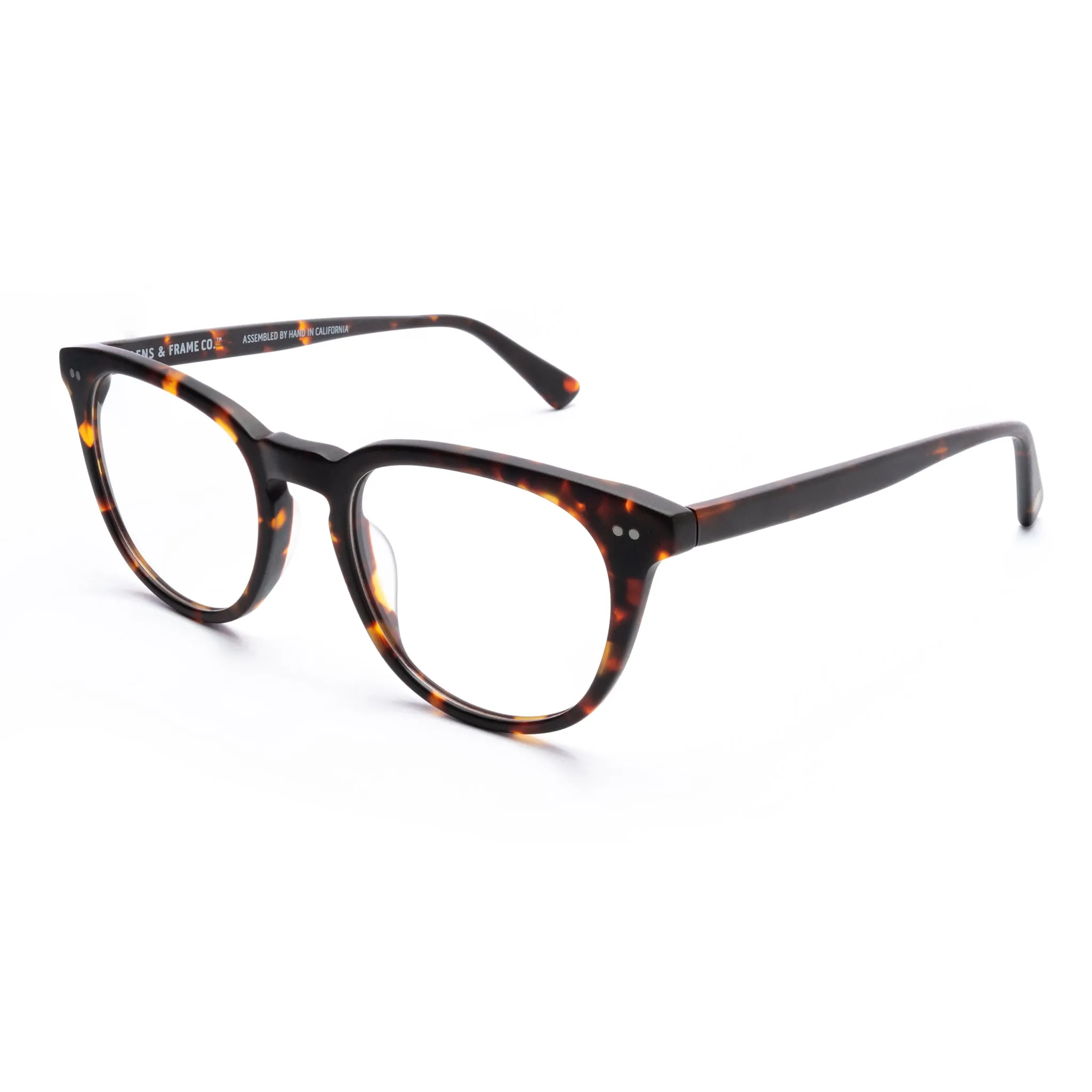 L&F &4 | Prescription Eyeglasses | Matte Tortoise