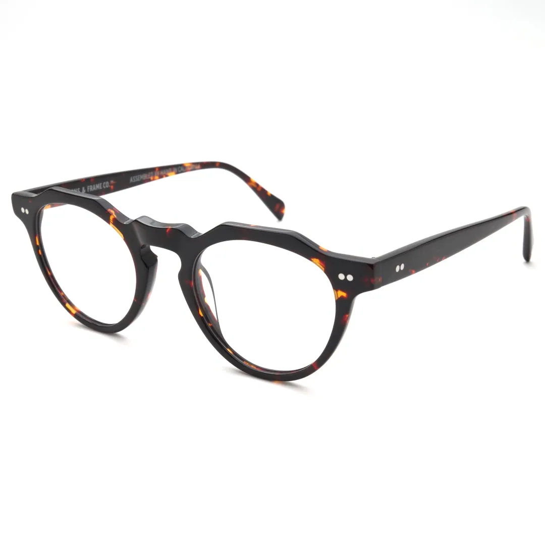 L&F Gibbs | Progressive Prescription Eyeglasses | Tortoise