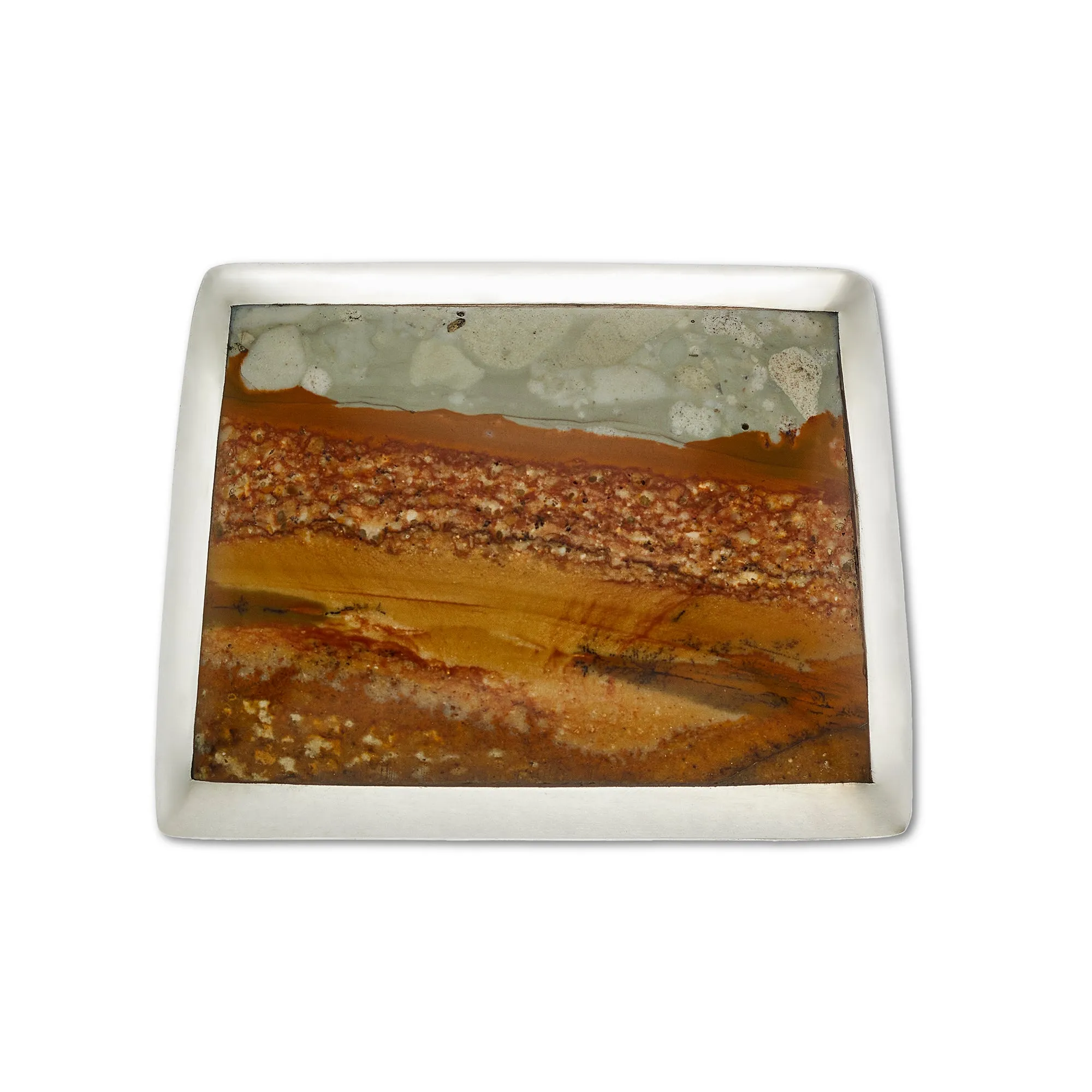 Large Owyhee Lapidary Inlay Belt Buckle