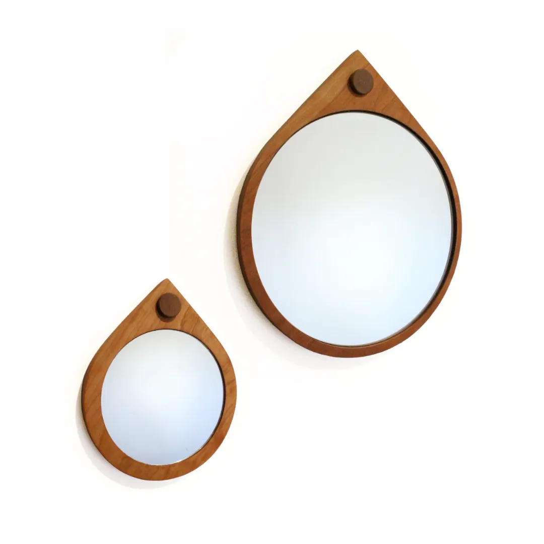 Large Teardrop Mirror