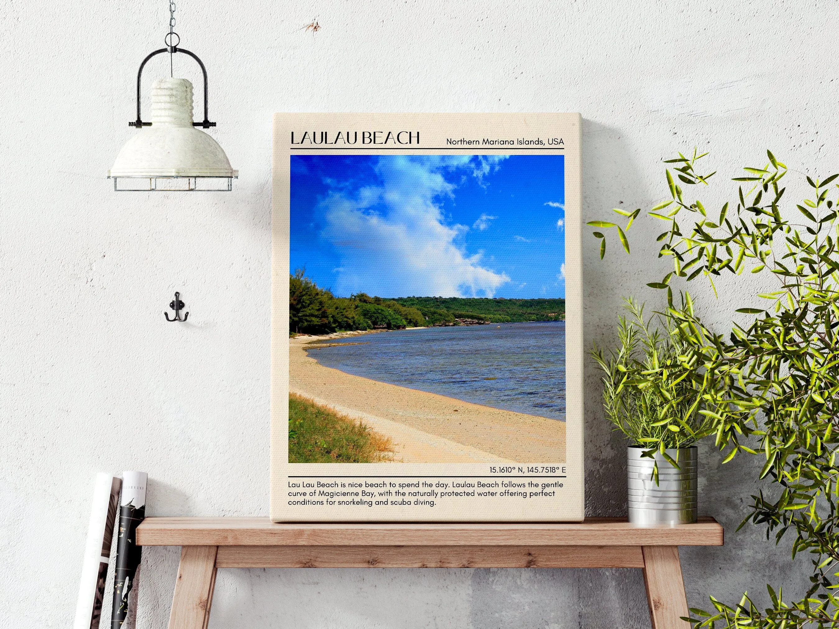 Lau Lau Beach Wall Canvas, USA