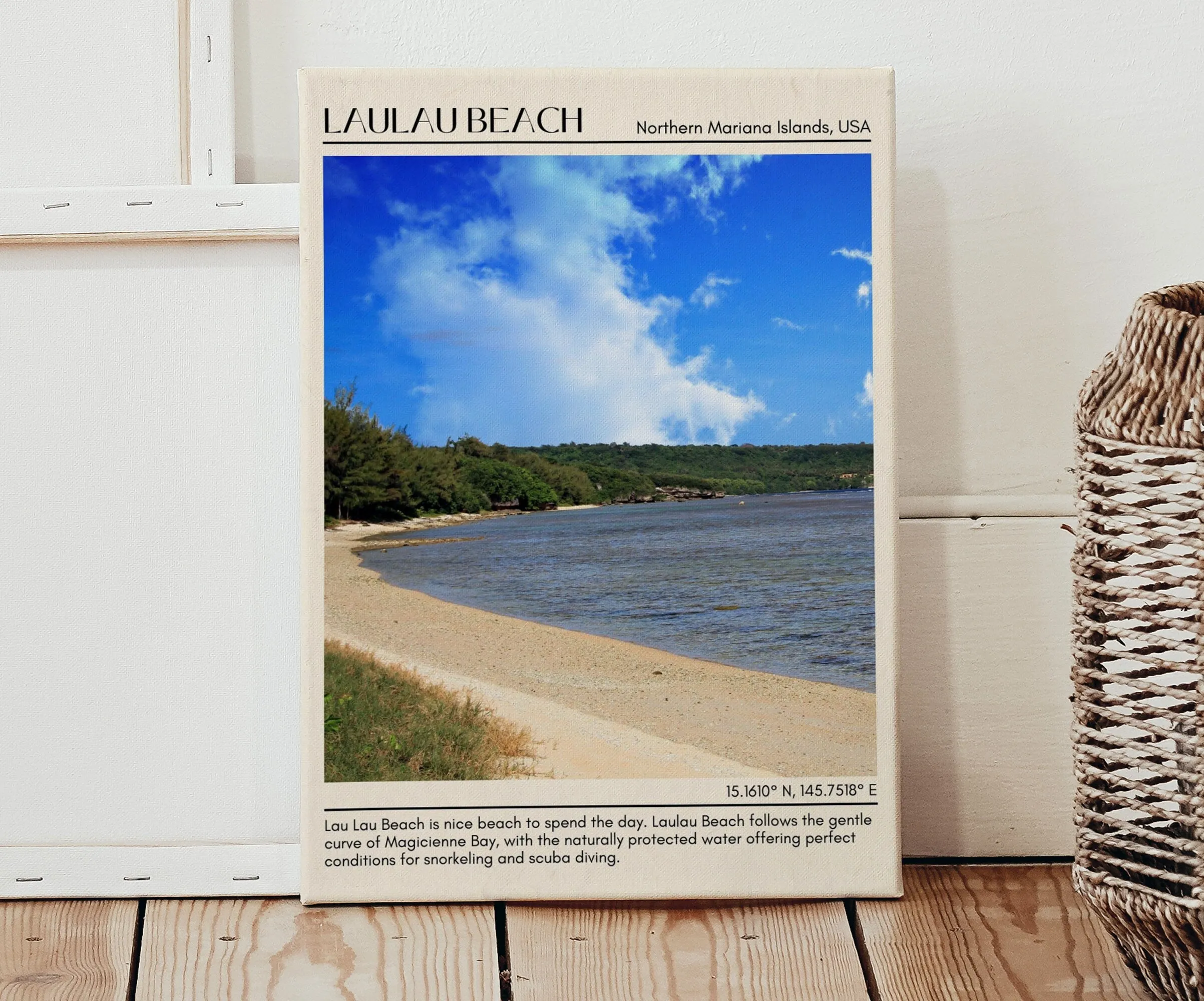 Lau Lau Beach Wall Canvas, USA