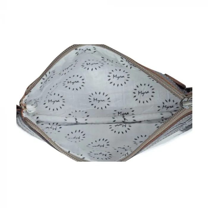 Leather Tooled Belt Bag