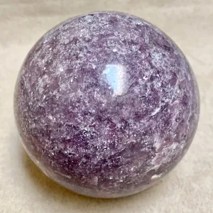 Lepidolite Sphere