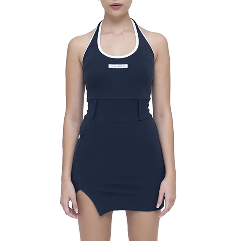 Letter Sling Dress KF9343