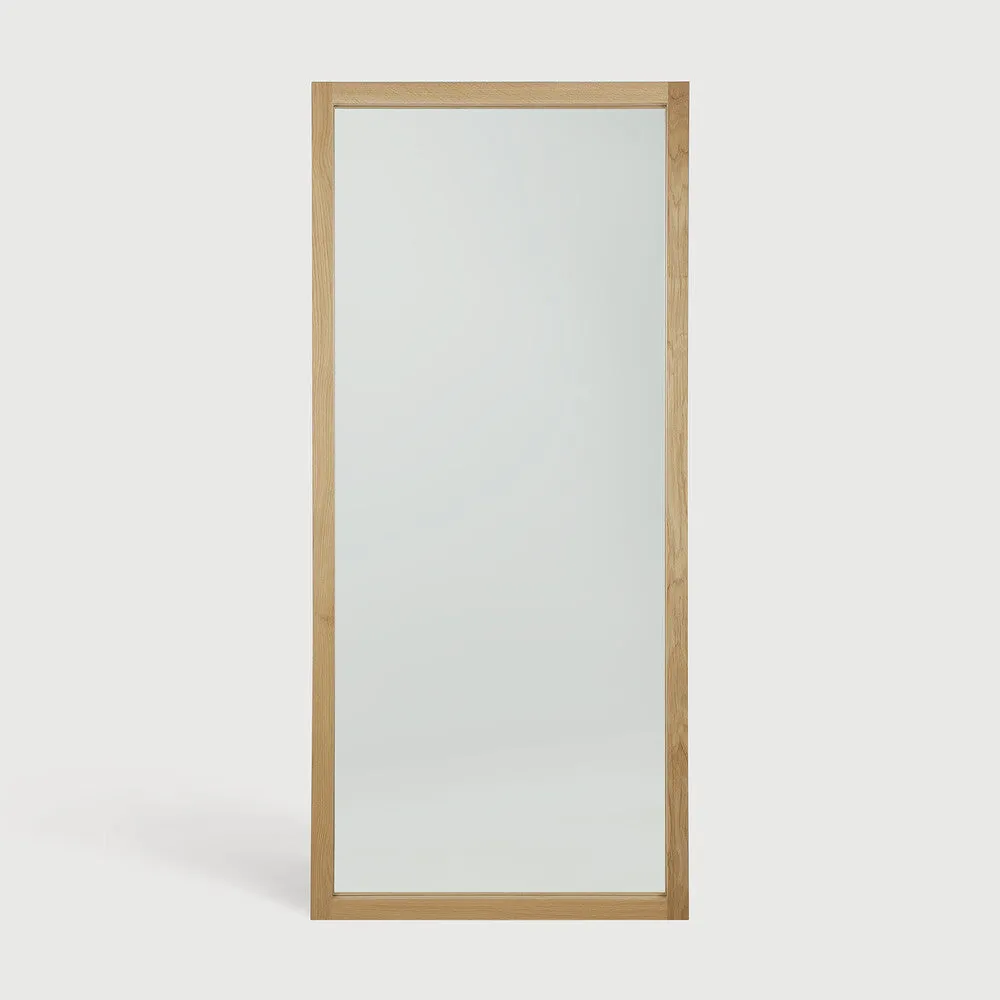 light frame floor mirror