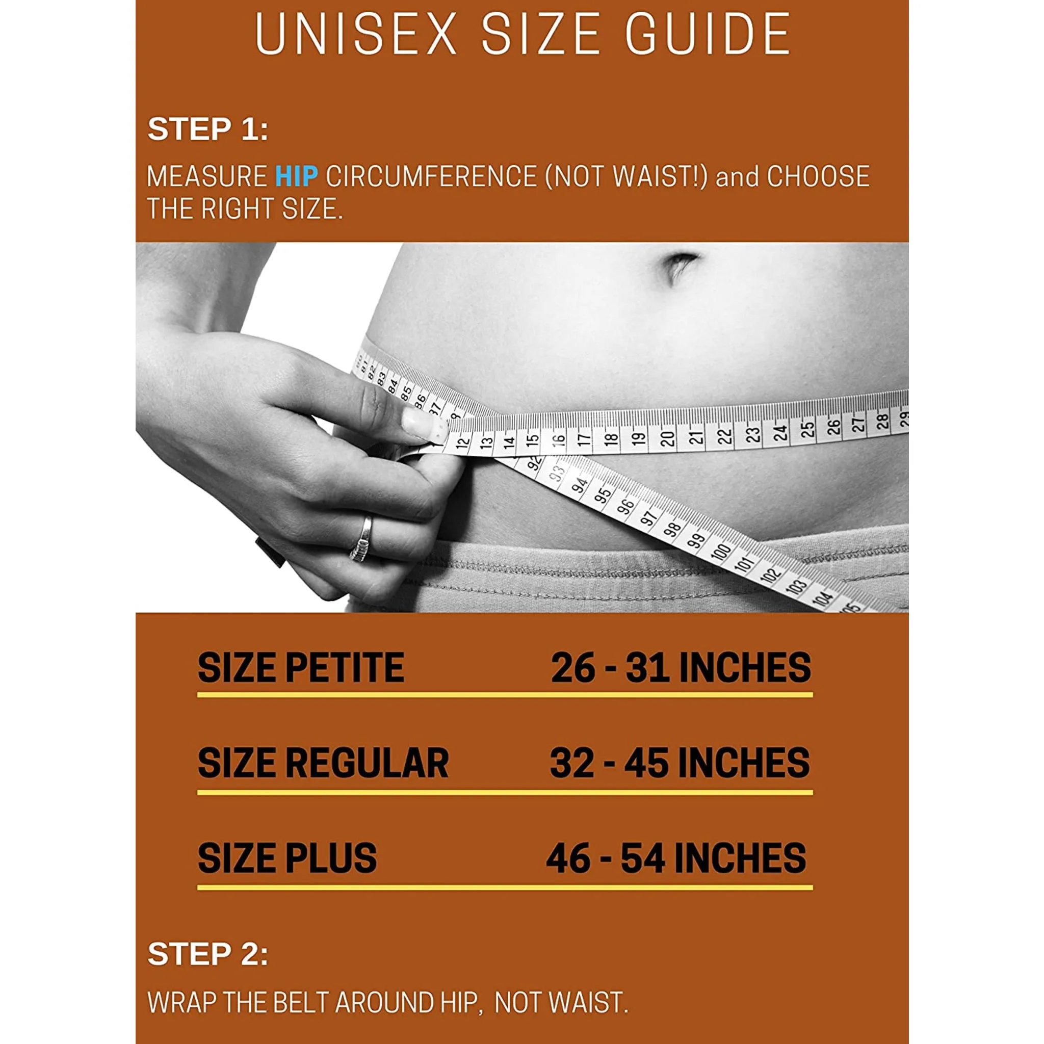 Like New/Unboxed- Vriksasana Posture Sacroiliac Hip Belt That Alleviate Sciatic, Pelvic, Lower Back and Leg Pain, Stabilize SI Joint - (Black)