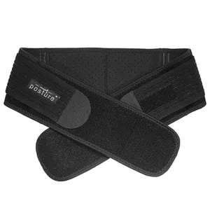 Like New/Unboxed- Vriksasana Posture Sacroiliac Hip Belt That Alleviate Sciatic, Pelvic, Lower Back and Leg Pain, Stabilize SI Joint - (Black)
