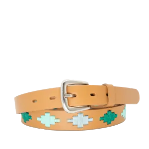 Limited Edition: Diamante Azul Women's Polo Belt - Thin