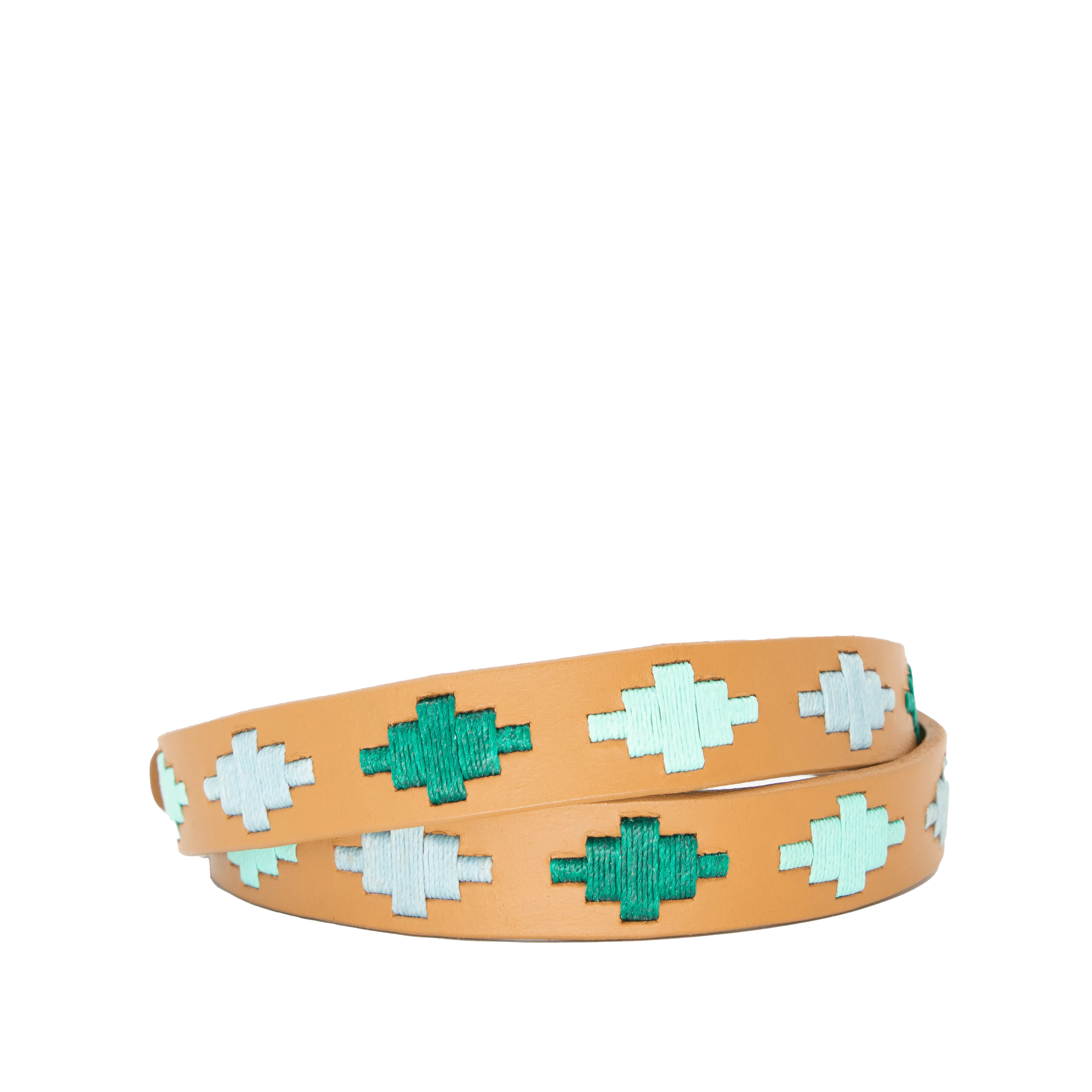 Limited Edition: Diamante Azul Women's Polo Belt - Thin