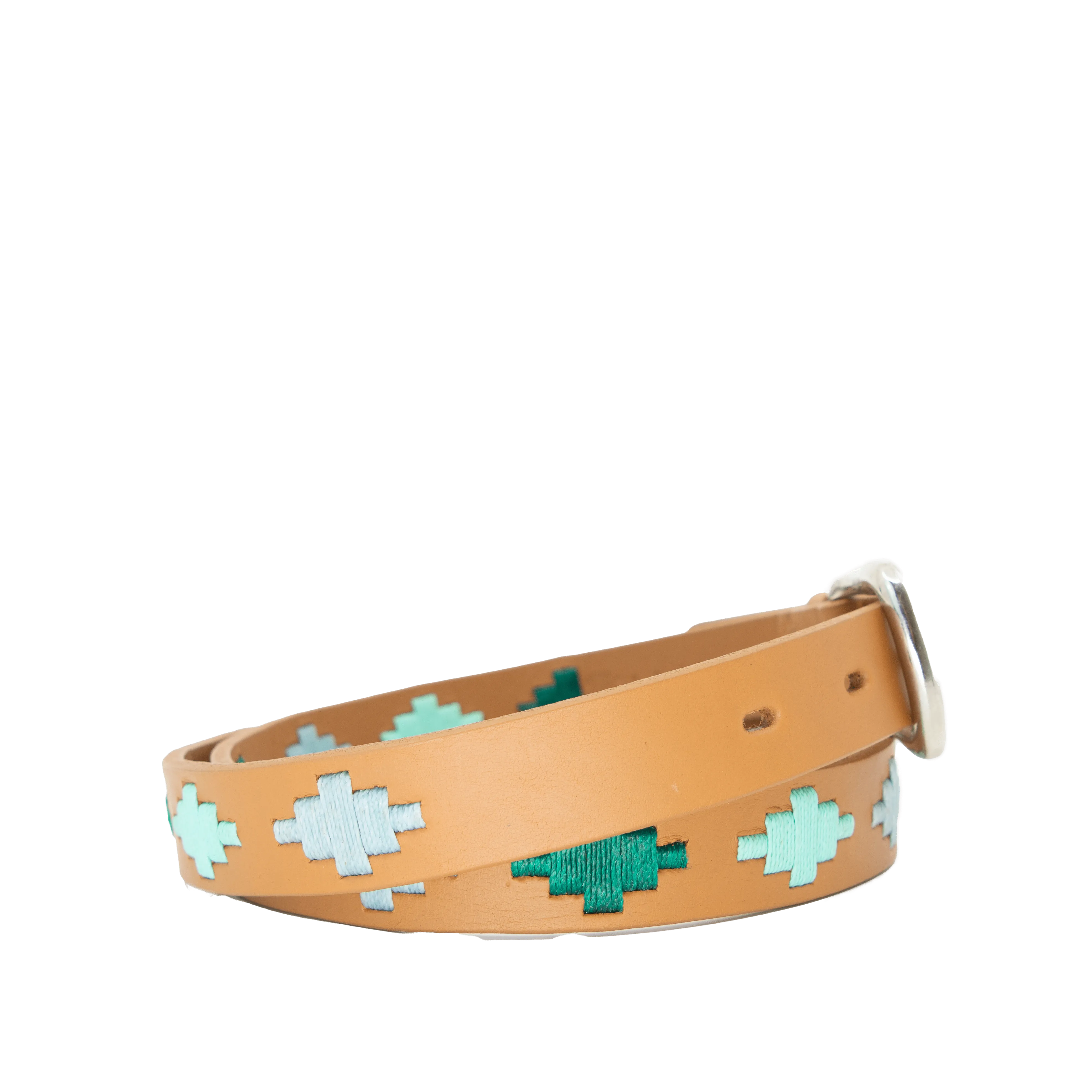 Limited Edition: Diamante Azul Women's Polo Belt - Thin