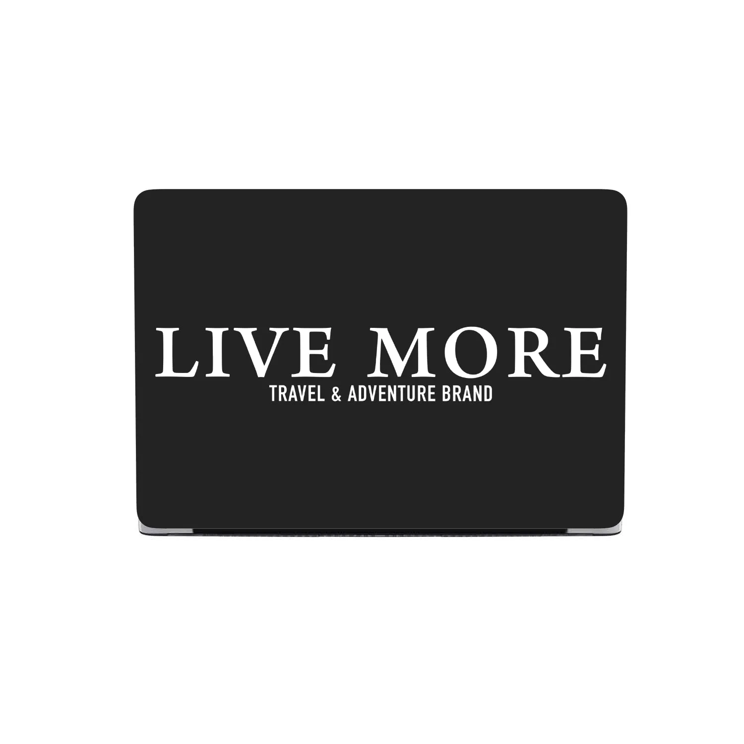 Live More Macbook Case