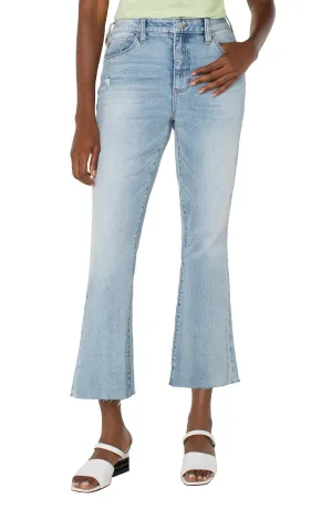 Liverpool Hannah Hi-Rise Crop Flare Jeans-San Clemente