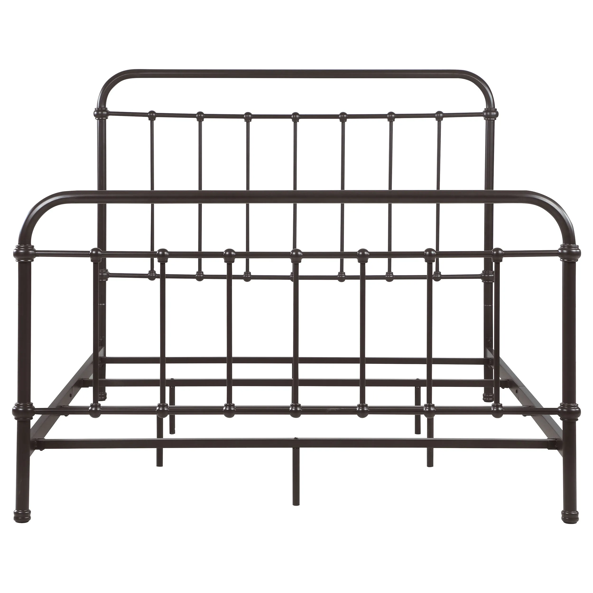 Livingston Metal Queen Open Frame Bed Dark Bronze